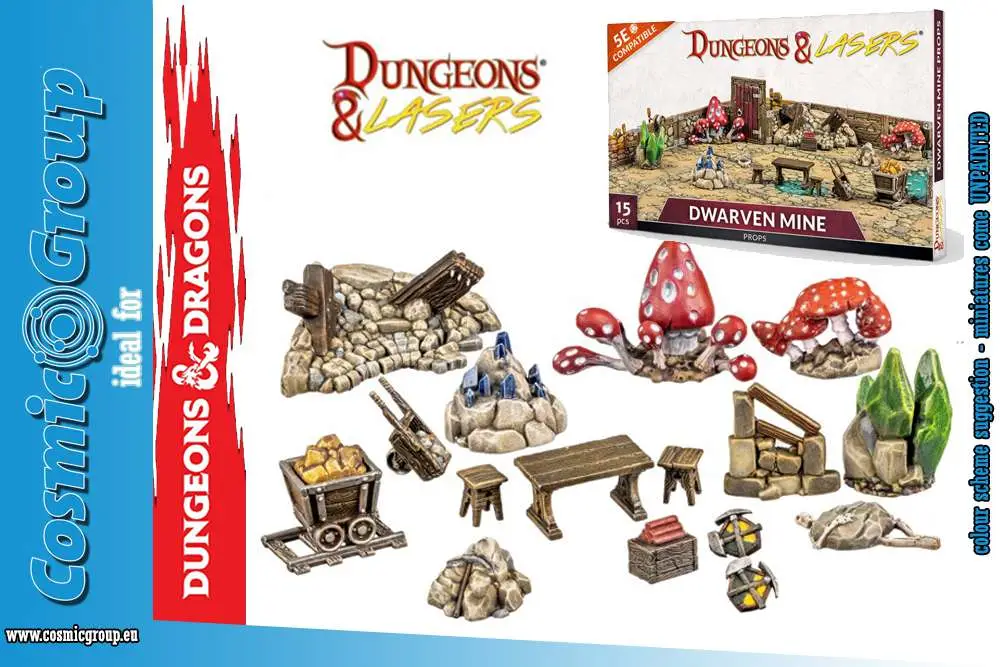 D&l Dwarven Mine Props - Figurine